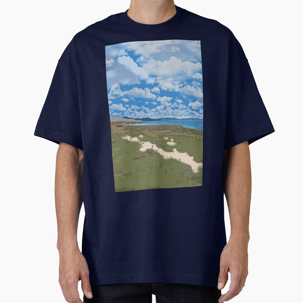 High Desert Lake by mkeast - Adult & Kids T-Shirts, Sweatshirts & Hoodies apparel design preview 1
