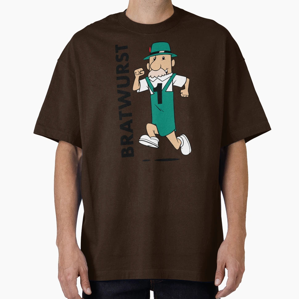 Milwaukee Bratwurst Sausage Racer T-Shirt - Streetwear Style Unisex - T-Shirt, Sweatshirt, Hoodie