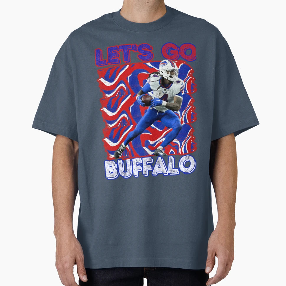 Lets Go Buffalo T-Shirt - Casual Everyday Wear Unisex - T-Shirt, Sweatshirt, Hoodie