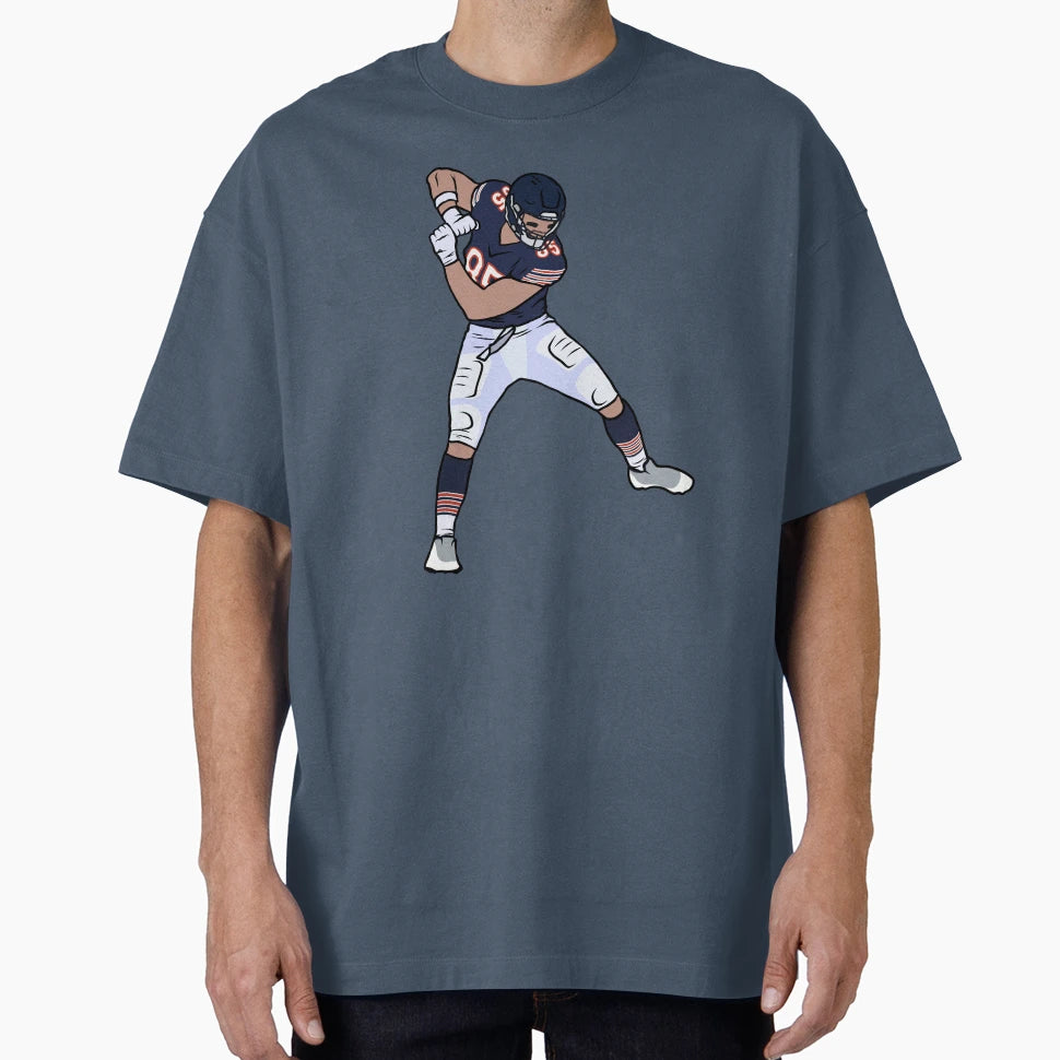 Cole Kmet Home Run Celebration T-Shirt - Trendy Graphic for Adults - T-Shirt, Sweatshirt, Hoodie