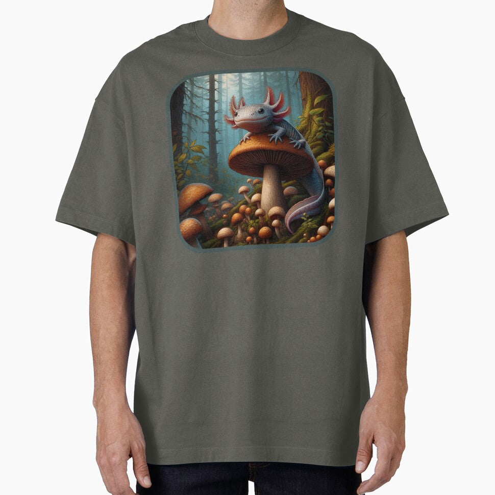 Axolotl Art #47 Lovers by ksgraphics222 - Adult & Kids T-Shirts, Sweatshirts & Hoodies apparel design preview 1