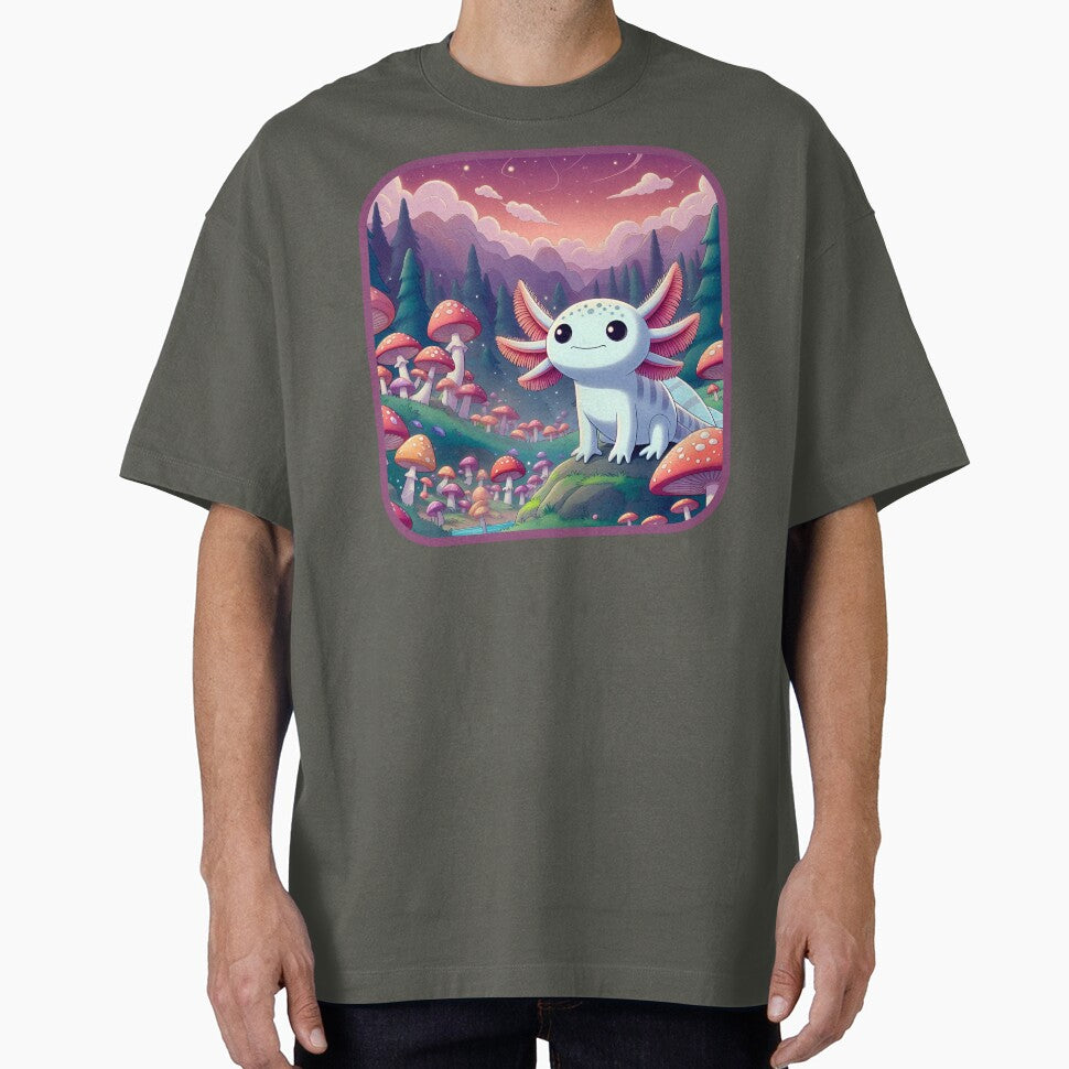 Axolotl Art #51 Lovers by ksgraphics222 - Adult & Kids T-Shirts, Sweatshirts & Hoodies apparel design preview 1