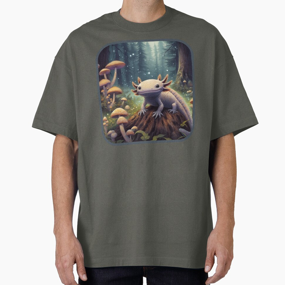 Axolotl Art #39 Lovers by ksgraphics222 - Adult & Kids T-Shirts, Sweatshirts & Hoodies apparel design preview 1