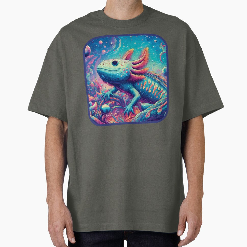 Axolotl Art #26 Lovers by ksgraphics222 - Adult & Kids T-Shirts, Sweatshirts & Hoodies apparel design preview 1