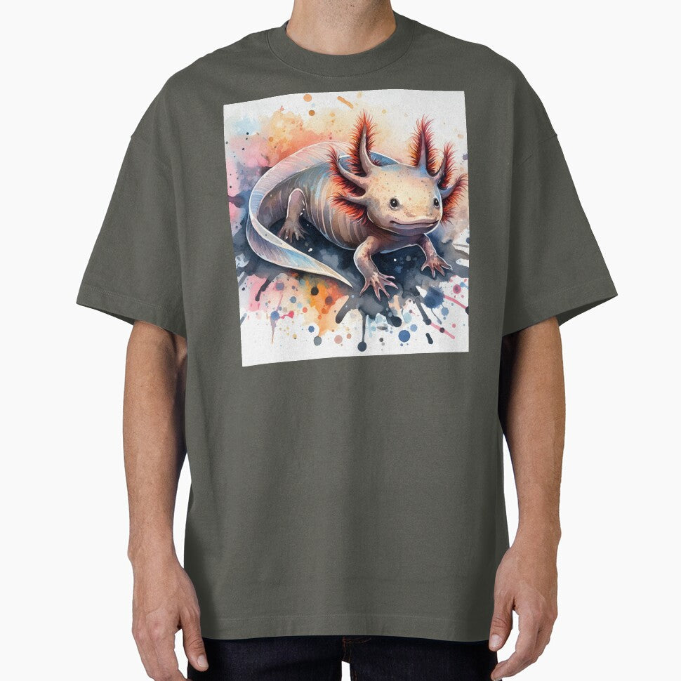 Axolotl Art #12 Lovers by ksgraphics222 - Adult & Kids T-Shirts, Sweatshirts & Hoodies apparel design preview 1