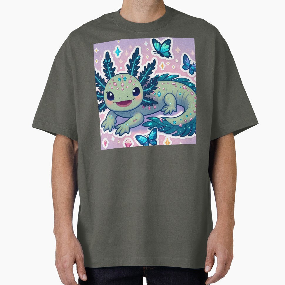 Axolotl Art #116 Lovers by ksgraphics222 - Adult & Kids T-Shirts, Sweatshirts & Hoodies apparel design preview 1