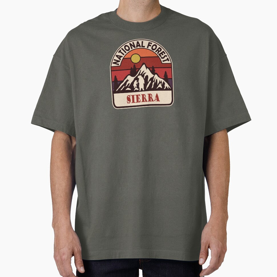 Sierra National Forest by Nature-spirit - Adult & Kids T-Shirts, Sweatshirts & Hoodies apparel design preview 1