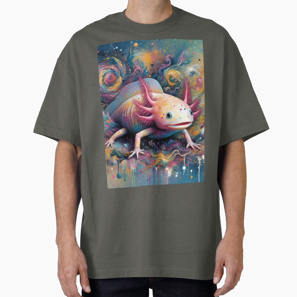 Axolotl Art #69 Lovers by ksgraphics222 - Adult & Kids T-Shirts, Sweatshirts & Hoodies apparel design preview 1