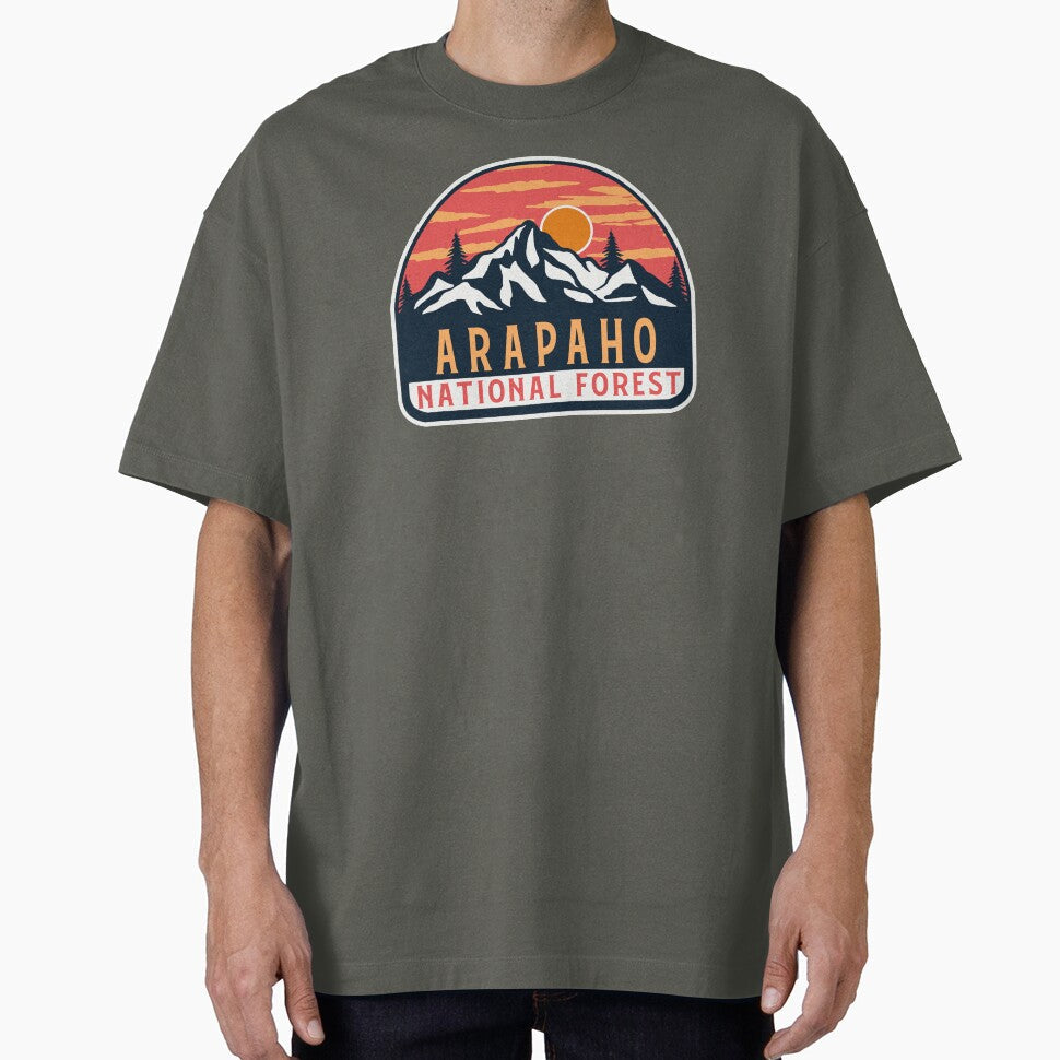 Arapaho National Forest by nature-space - Adult & Kids T-Shirts, Sweatshirts & Hoodies apparel design preview 1