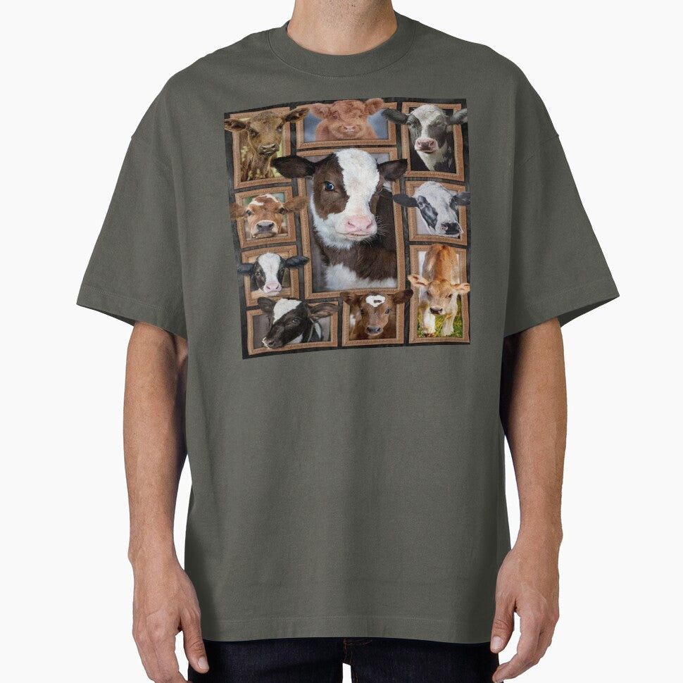 Cute Cow Funny Lover by abstract-shapes - Adult & Kids T-Shirts, Sweatshirts & Hoodies apparel design preview 1