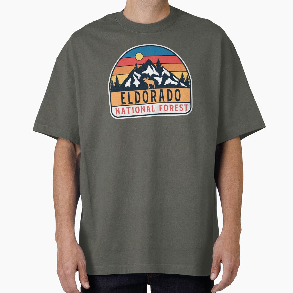 Eldorado National Forest by nature-space - Adult & Kids T-Shirts, Sweatshirts & Hoodies apparel design preview 1