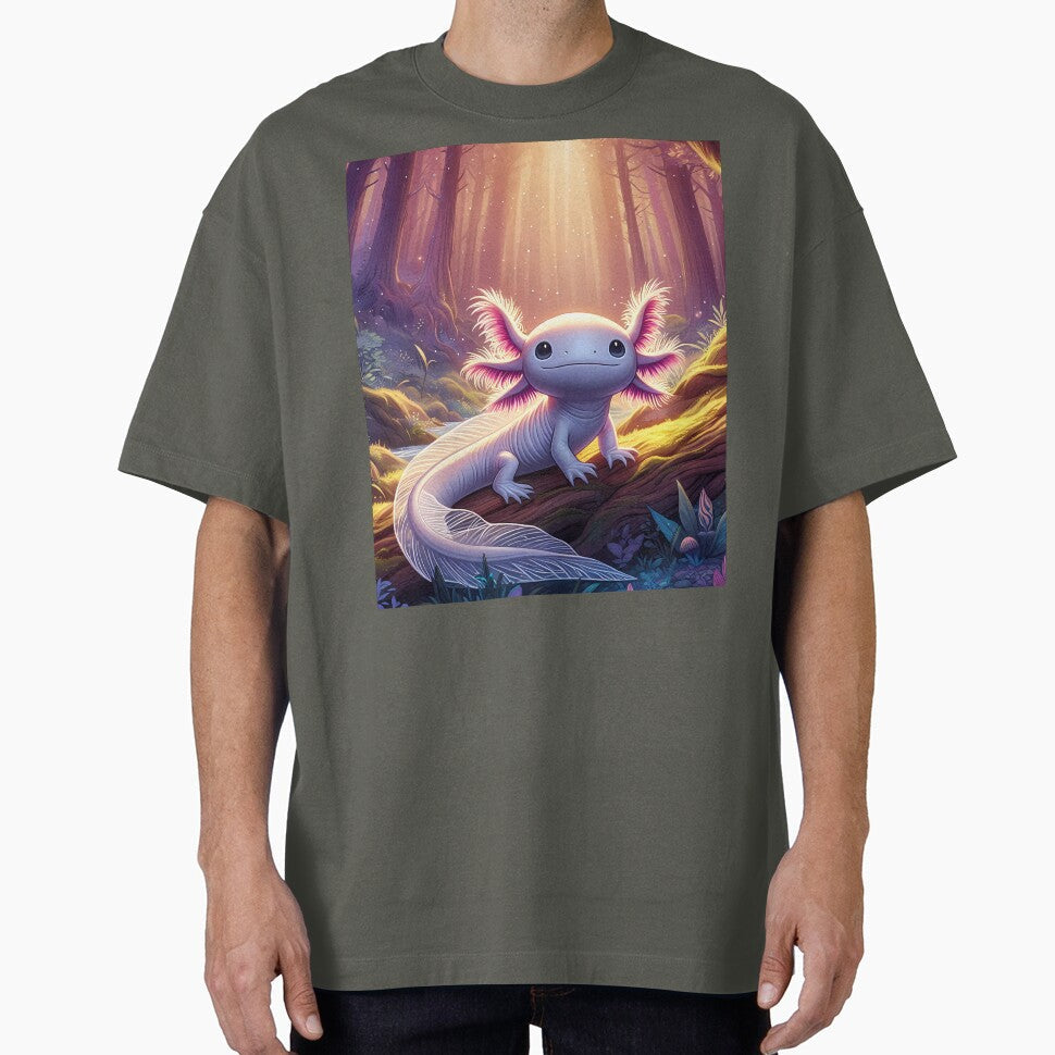Axolotl Art #81 Lovers by ksgraphics222 - Adult & Kids T-Shirts, Sweatshirts & Hoodies apparel design preview 1