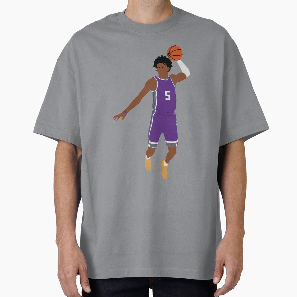 Deaaron Fox T-Shirt - Minimalist Print Men Women - T-Shirt, Sweatshirt, Hoodie