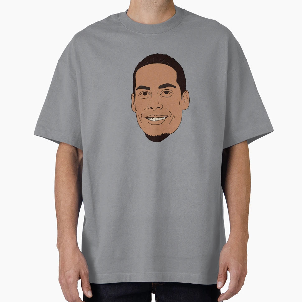 Liverpool Virgil Van Dijk T-Shirt - Graphic Print Unisex - T-Shirt, Sweatshirt, Hoodie