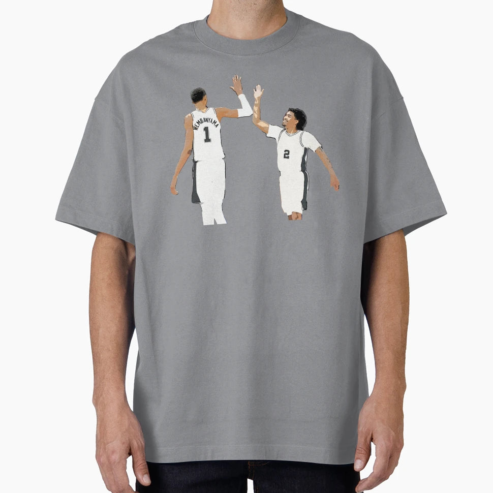 Victor Wembanyama Dylan Harper T-Shirt - Fun Novelty Design Unisex - T-Shirt, Sweatshirt, Hoodie