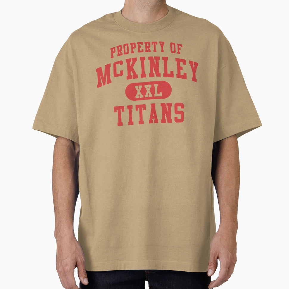 Glee Mckinley Titans Red T-Shirt - Minimalist Print Unisex - T-Shirt, Sweatshirt, Hoodie