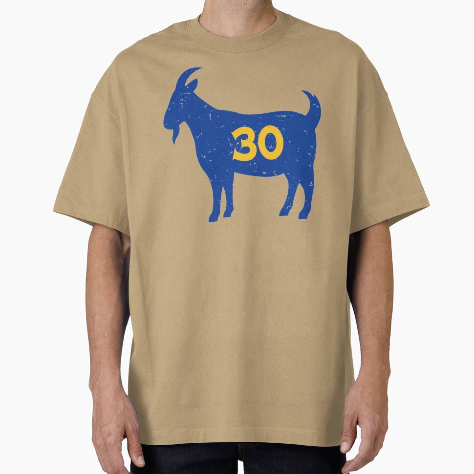 Goat 30 Curry T-Shirt - Trendy Graphic for Adults - T-Shirt, Sweatshirt, Hoodie