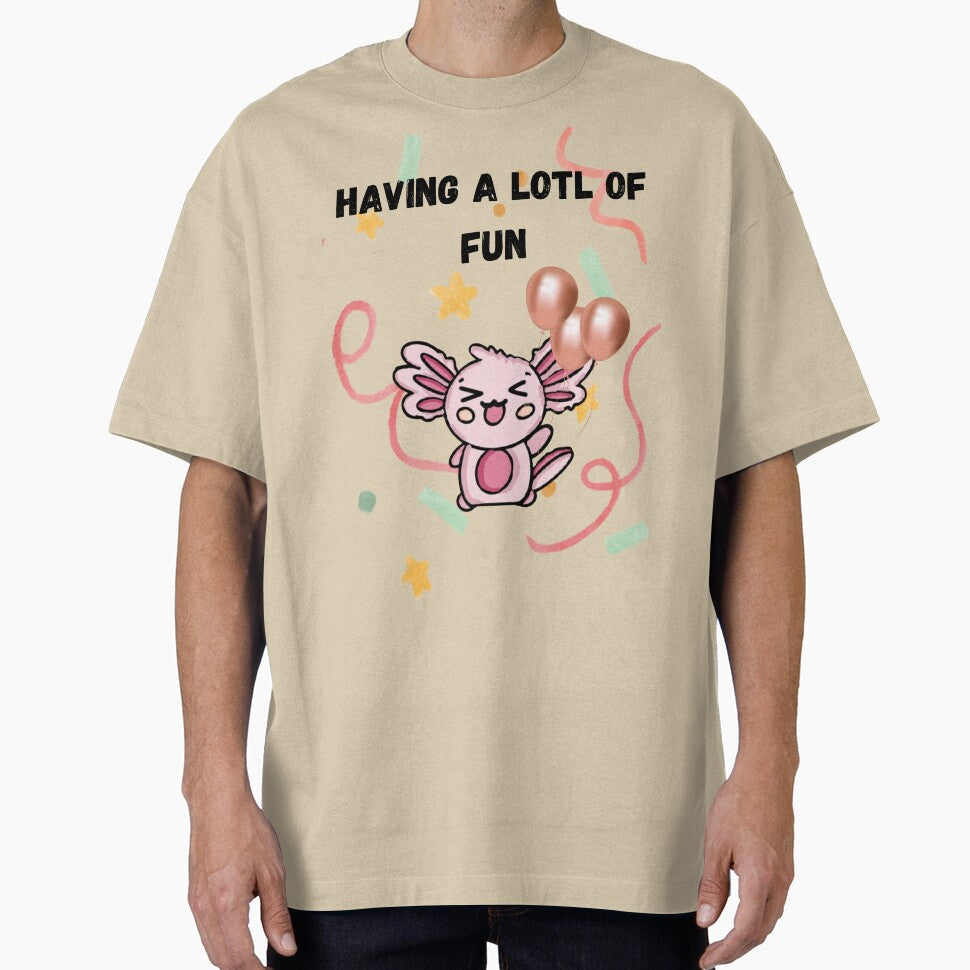 Having a lotl of fun! by StudioKawanimal - Adult & Kids T-Shirts, Sweatshirts & Hoodies apparel design preview 1
