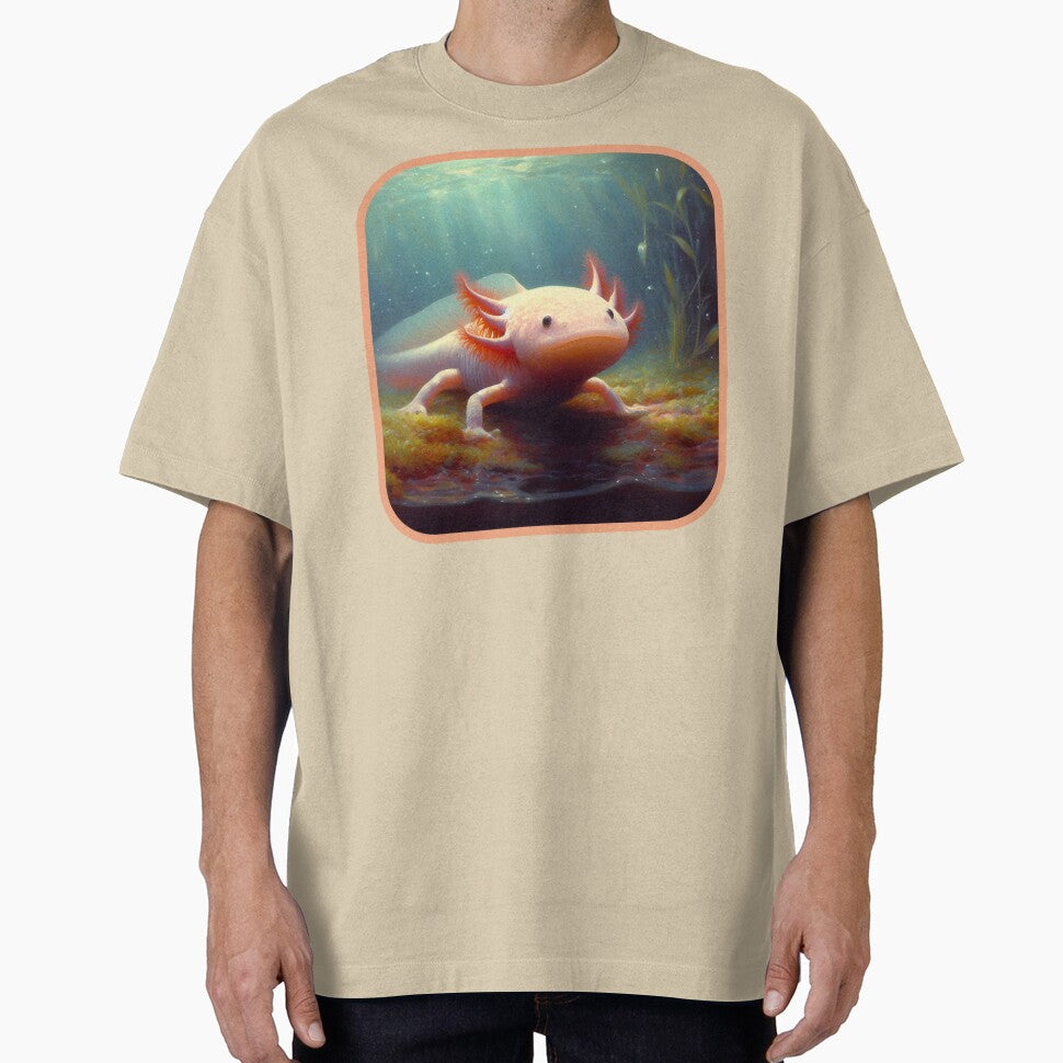 Axolotl Art #29 Lovers by ksgraphics222 - Adult & Kids T-Shirts, Sweatshirts & Hoodies apparel design preview 1