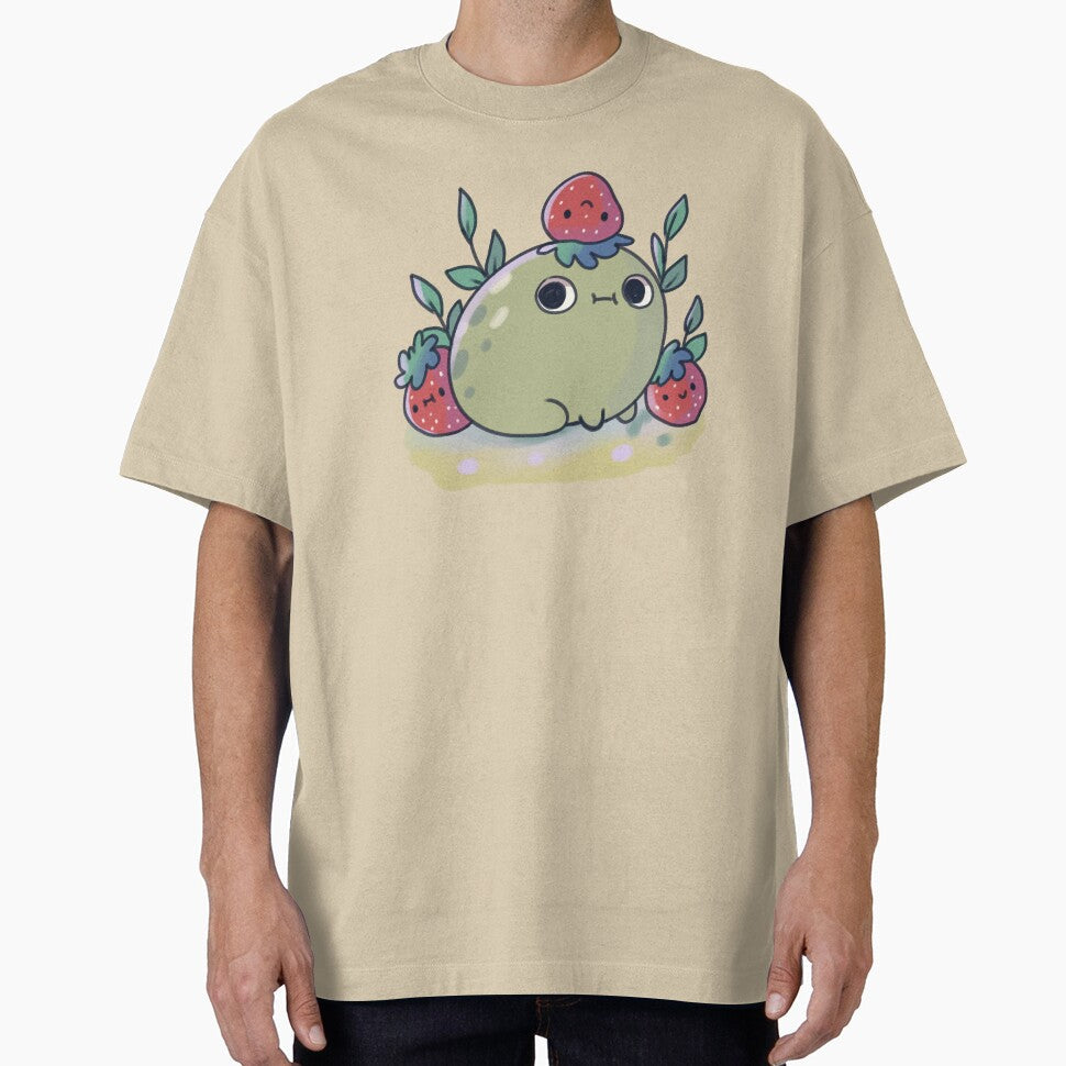Strawberries frog by Artofmayara - Adult & Kids T-Shirts, Sweatshirts & Hoodies apparel design preview 1