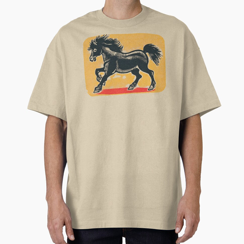 Simple Horse Illustration by Sketch-Shack - Adult & Kids T-Shirts, Sweatshirts & Hoodies apparel design preview 1