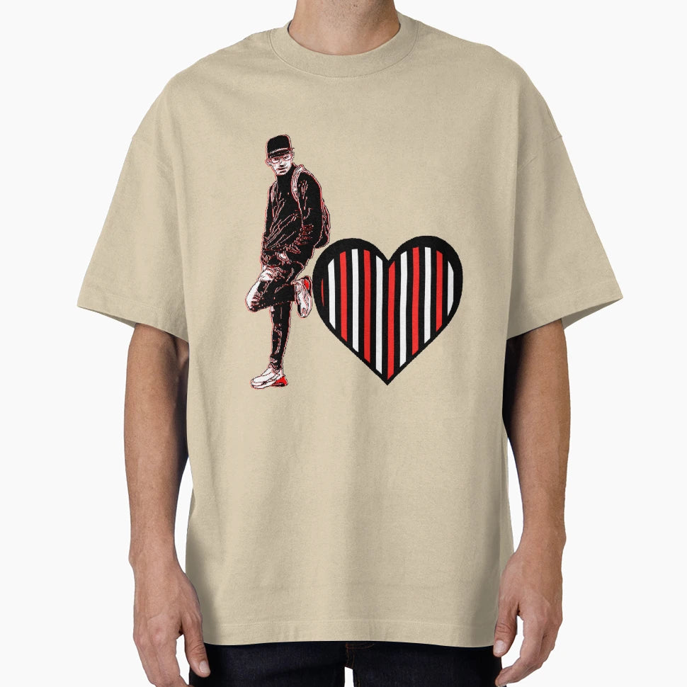 I Love You Large Heart T-Shirt - Fun Novelty Design Unisex - T-Shirt, Sweatshirt, Hoodie