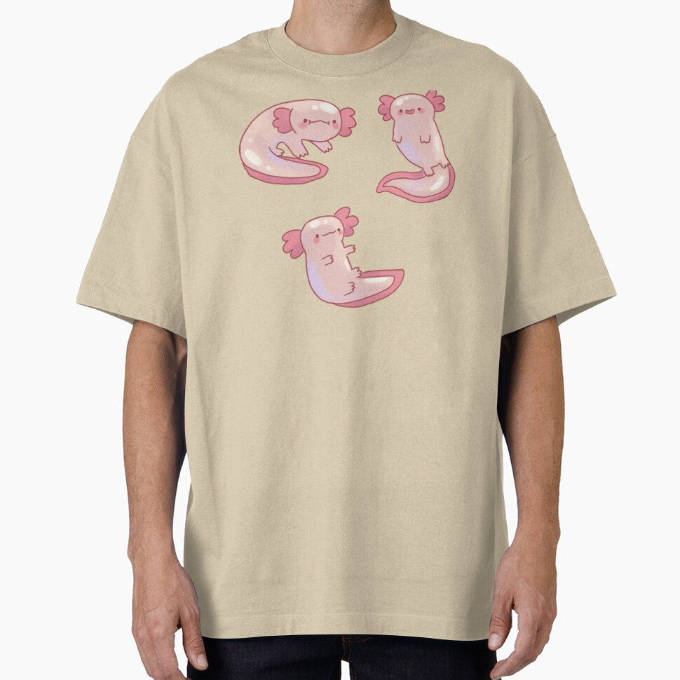 Axolotl pack by Artofmayara - Adult & Kids T-Shirts, Sweatshirts & Hoodies apparel design preview 1