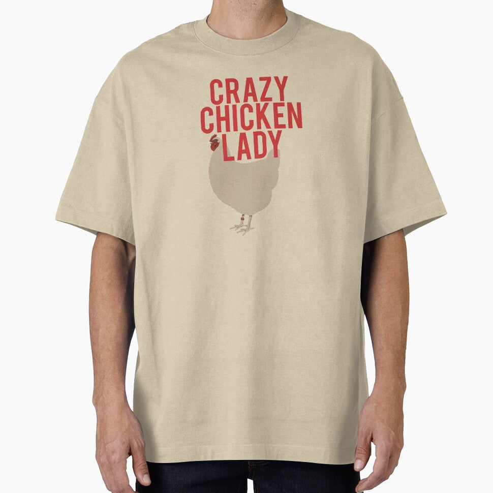 Crazy Chicken Lady Cute Backyard Farmer Humor design - Adult & Kids T-Shirts, Sweatshirts & Hoodies apparel design preview 1
