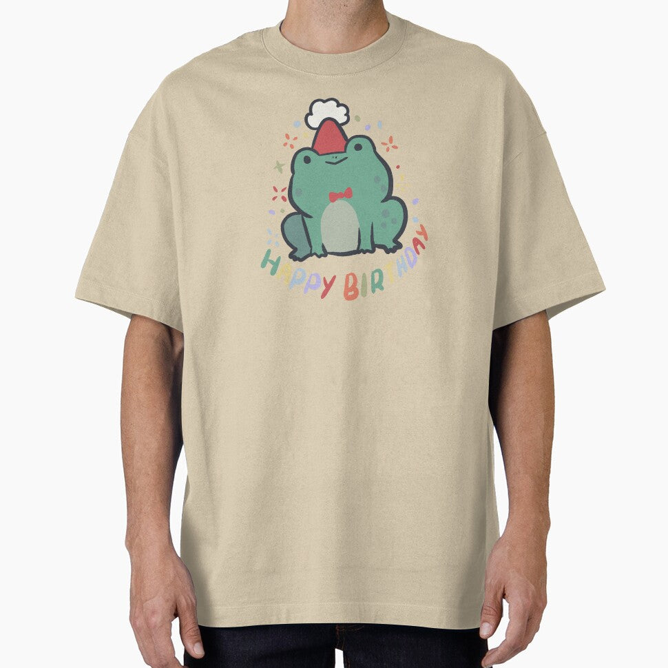 Birthday frog by Artofmayara - Adult & Kids T-Shirts, Sweatshirts & Hoodies apparel design preview 1
