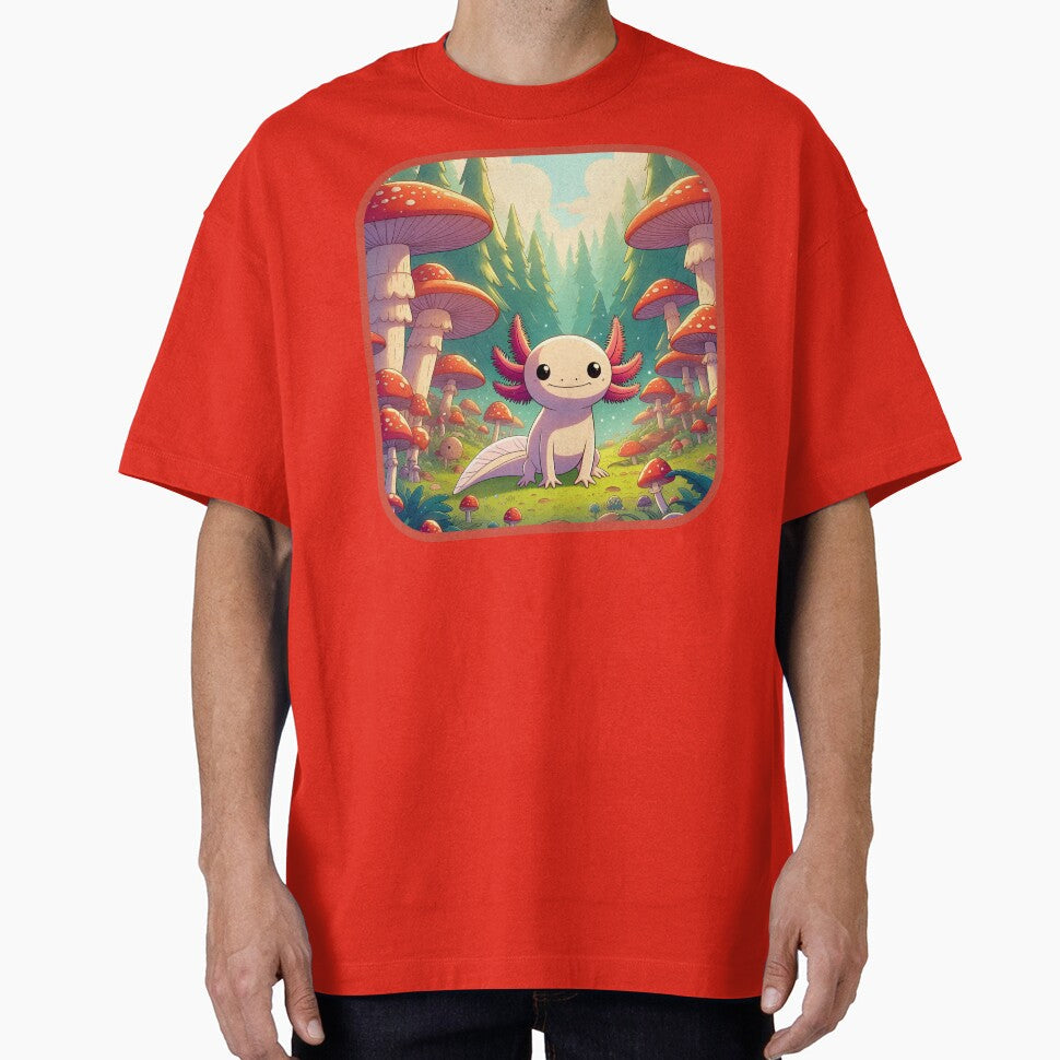 Axolotl Art #50 Lovers by ksgraphics222 - Adult & Kids T-Shirts, Sweatshirts & Hoodies apparel design preview 1