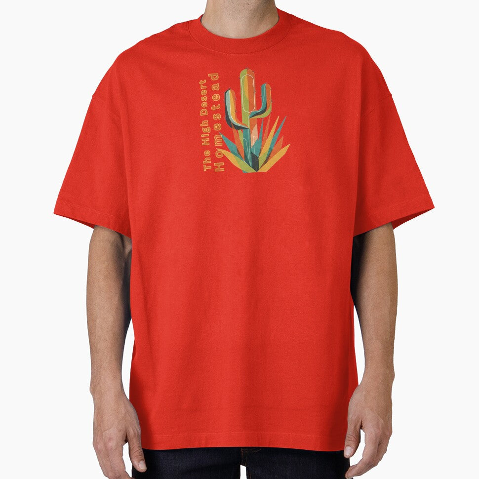 The High Desert Homestead Colorful Cactus by - Adult & Kids T-Shirts, Sweatshirts & Hoodies apparel design preview 1