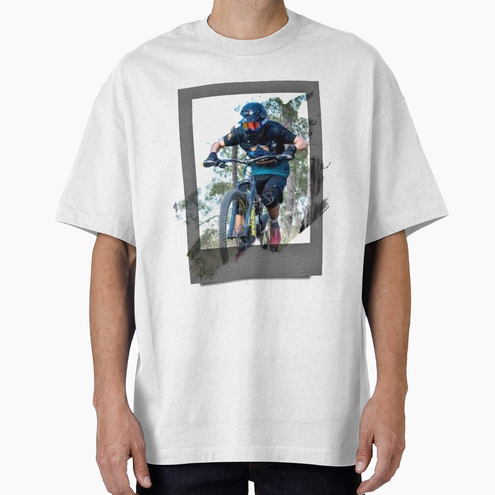 Mountain Biking Photography by JosAwestuff - Adult & Kids T-Shirts, Sweatshirts & Hoodies apparel design preview 1
