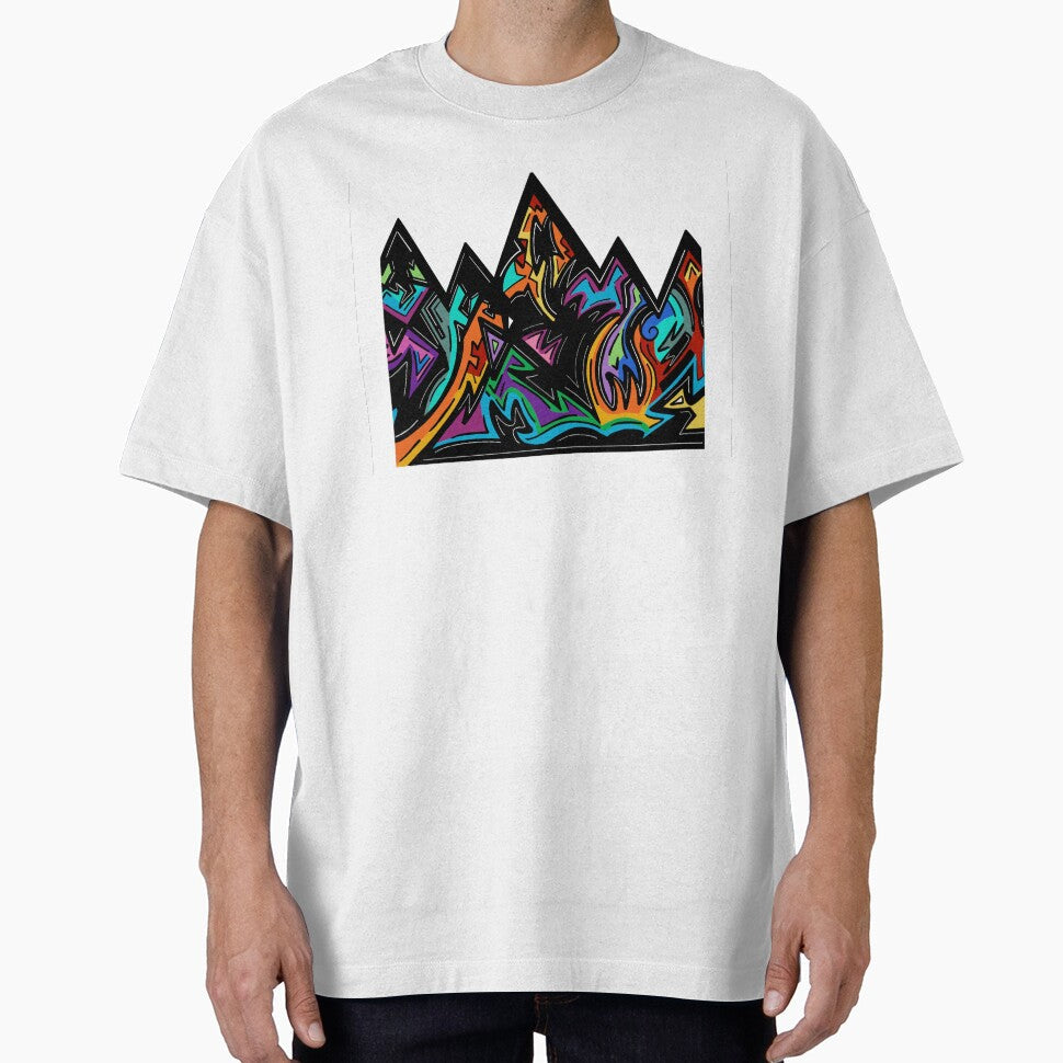 Funky Mountain by Mixolydian89 - Adult & Kids T-Shirts, Sweatshirts & Hoodies apparel design preview 1