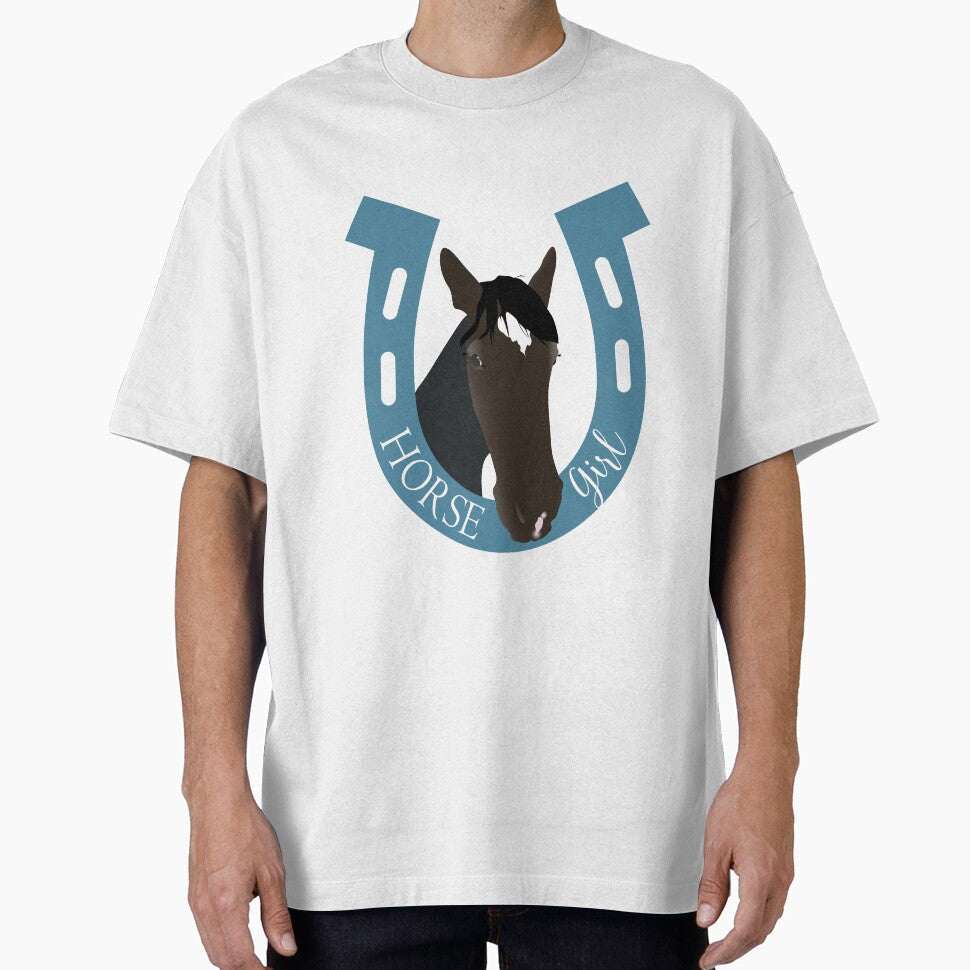 Horse Girl by maddz-la - Adult & Kids T-Shirts, Sweatshirts & Hoodies apparel design preview 1