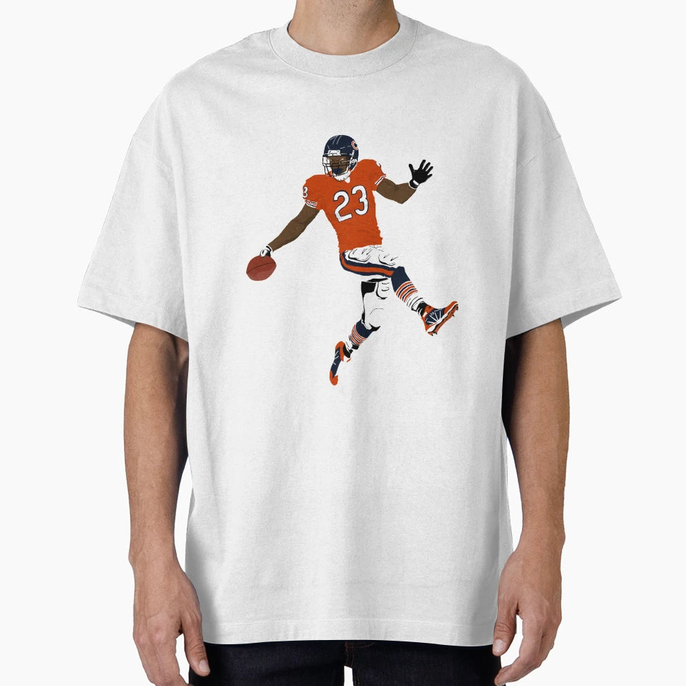 Devin Hester High Step Drawing T-Shirt - Casual Everyday Wear Men Women - T-Shirt, Sweatshirt, Hoodie