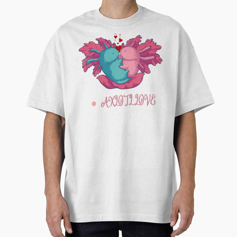 Axolotl love by Beena83 - Adult & Kids T-Shirts, Sweatshirts & Hoodies apparel design preview 1