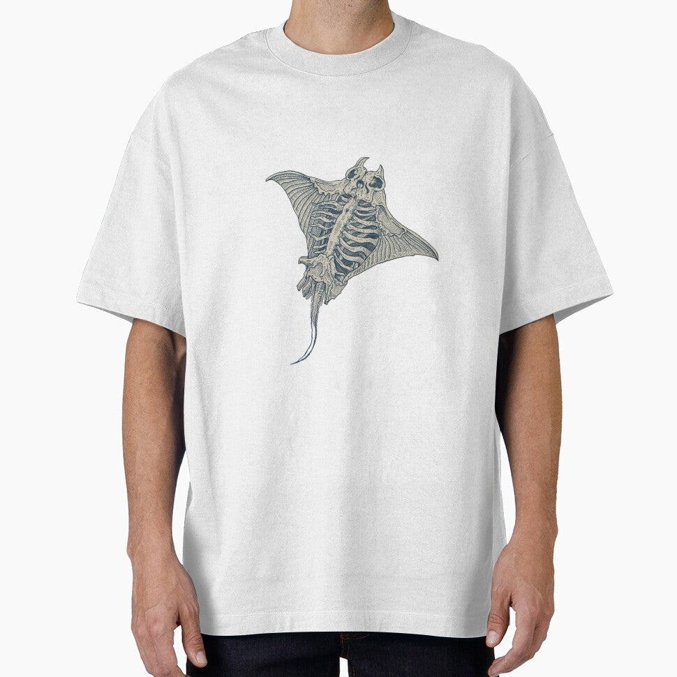 Skeleton Stingray by meagzgordon - Adult & Kids T-Shirts, Sweatshirts & Hoodies apparel design preview 1
