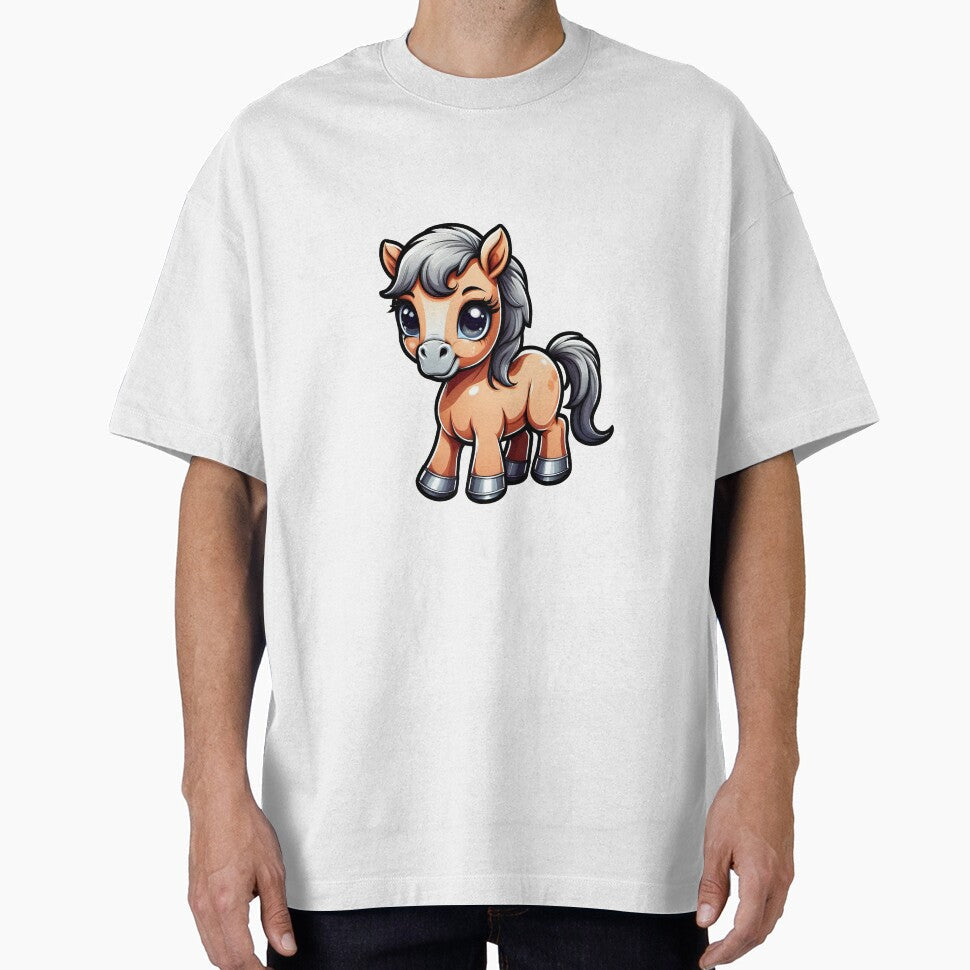 Cute baby horse by Inspyralia - Adult & Kids T-Shirts, Sweatshirts & Hoodies apparel design preview 1