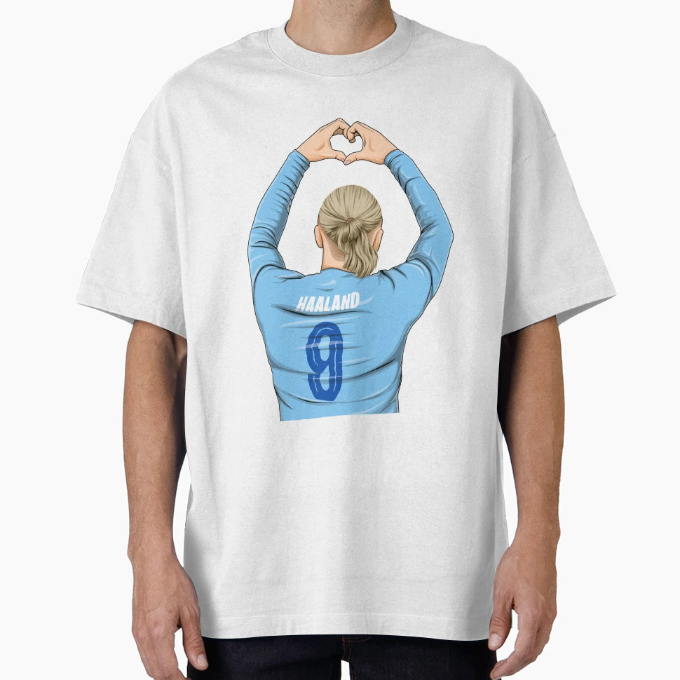 Erling Haaland T-Shirt - Aesthetic Graphic Men Women - T-Shirt, Sweatshirt, Hoodie