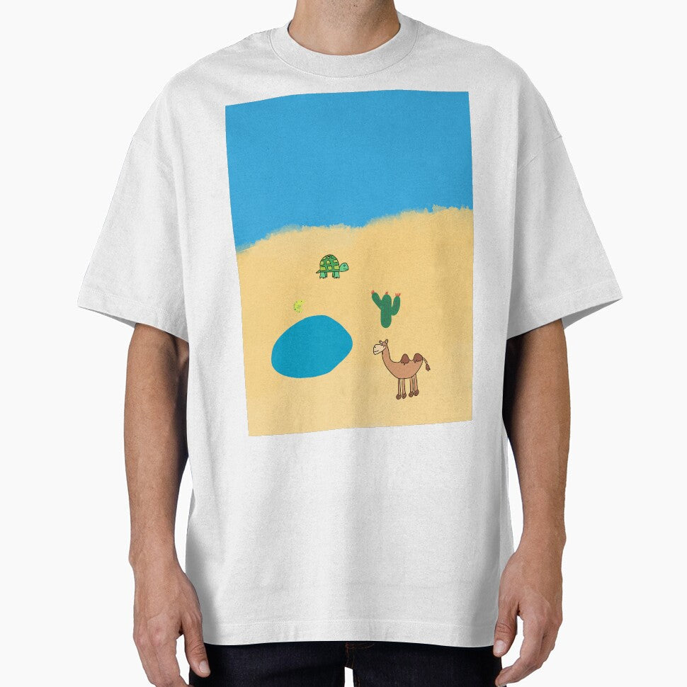 Secret Desert Oasis by PeacefulHShop - Adult & Kids T-Shirts, Sweatshirts & Hoodies apparel design preview 1