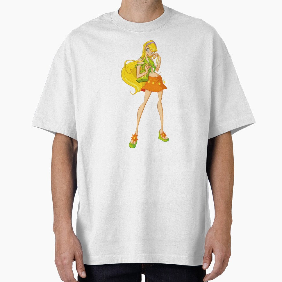 Stella casual winx by SilverOne3 - Adult & Kids T-Shirts, Sweatshirts & Hoodies apparel design preview 1