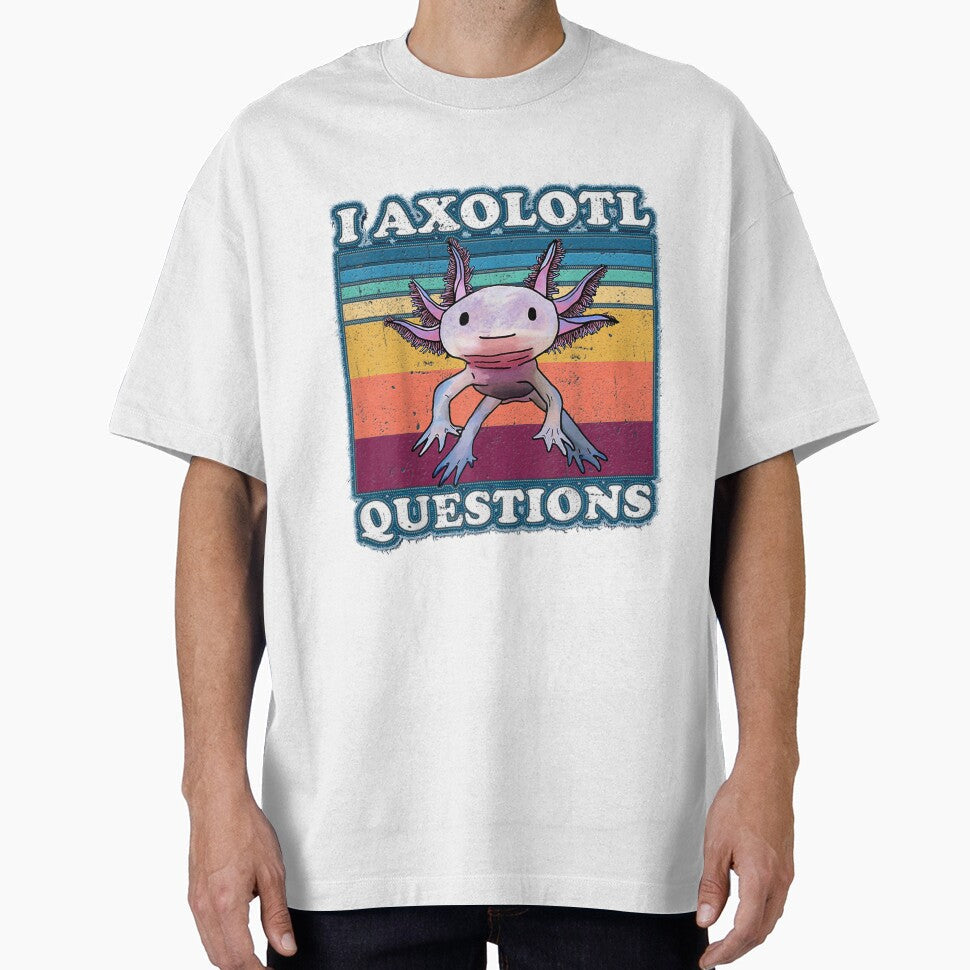 I Axolotl Questions by yopat63002 - Adult & Kids T-Shirts, Sweatshirts & Hoodies apparel design preview 1