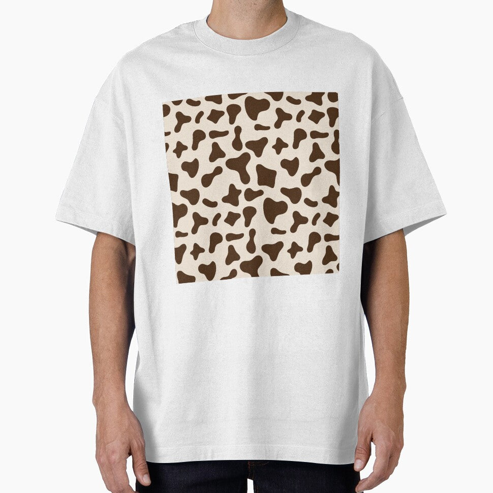 Chocolate Cow Pattern on Milk Holstein by - Adult & Kids T-Shirts, Sweatshirts & Hoodies apparel design preview 1