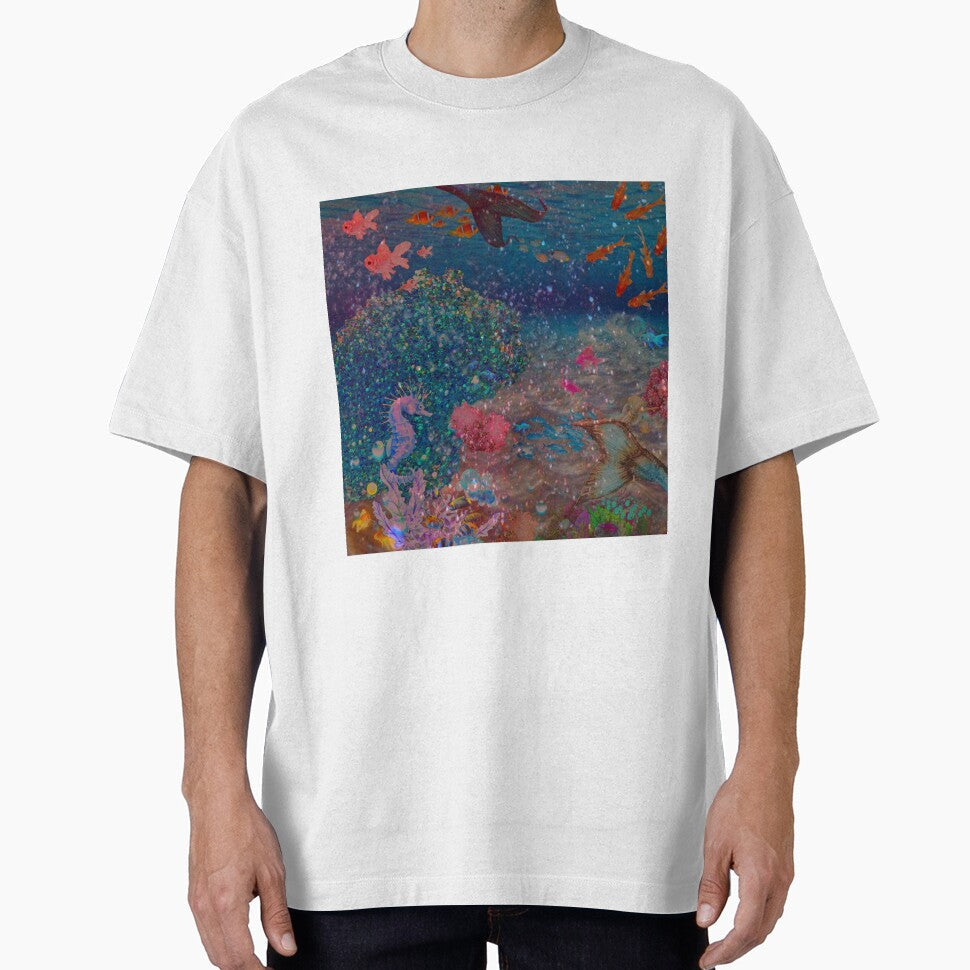 Obsessed With The Ocean Life by Asmaa Abdul-Azim - Adult & Kids T-Shirts, Sweatshirts & Hoodies apparel design preview 1