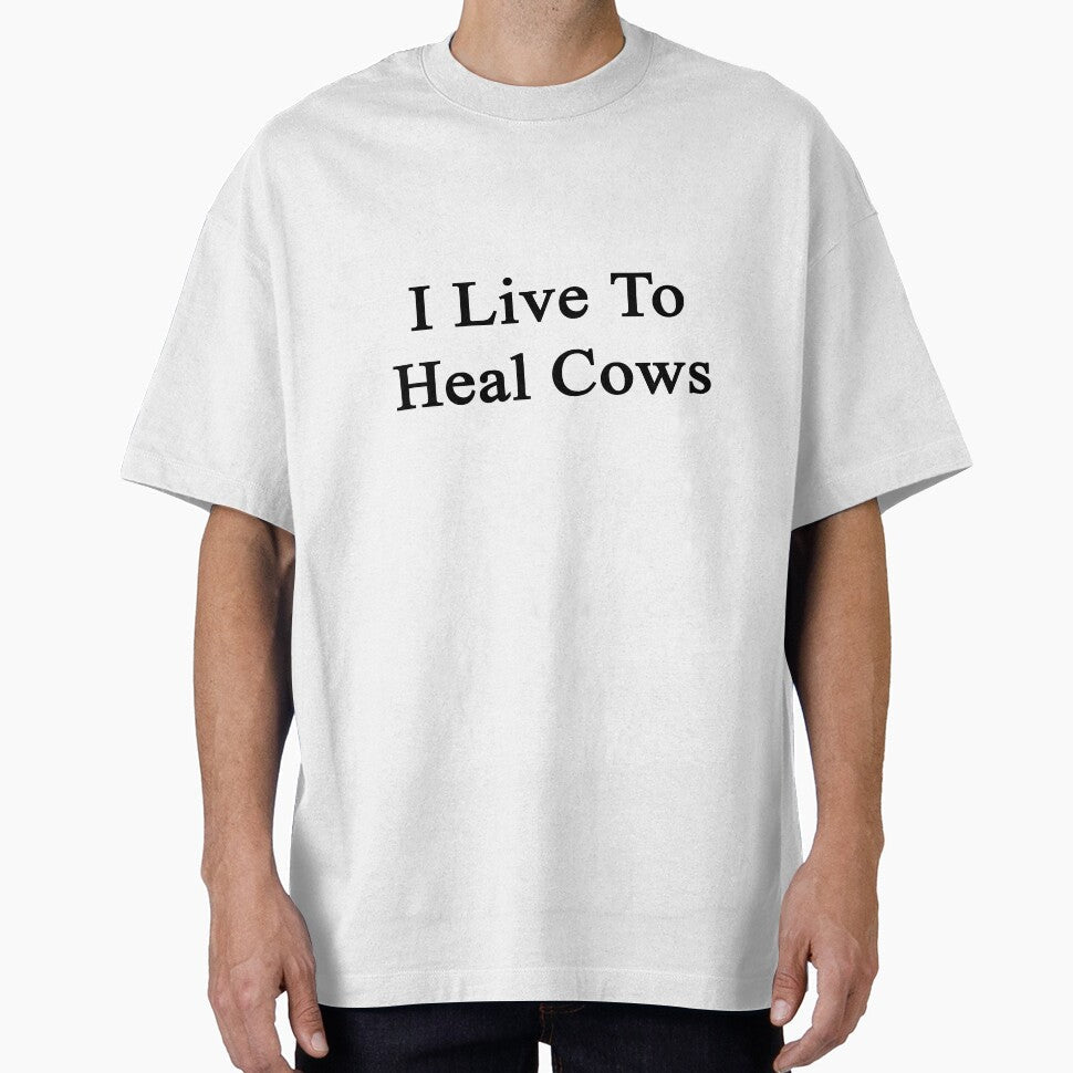 I Live To Heal Cows by supernova23 - Adult & Kids T-Shirts, Sweatshirts & Hoodies apparel design preview 1