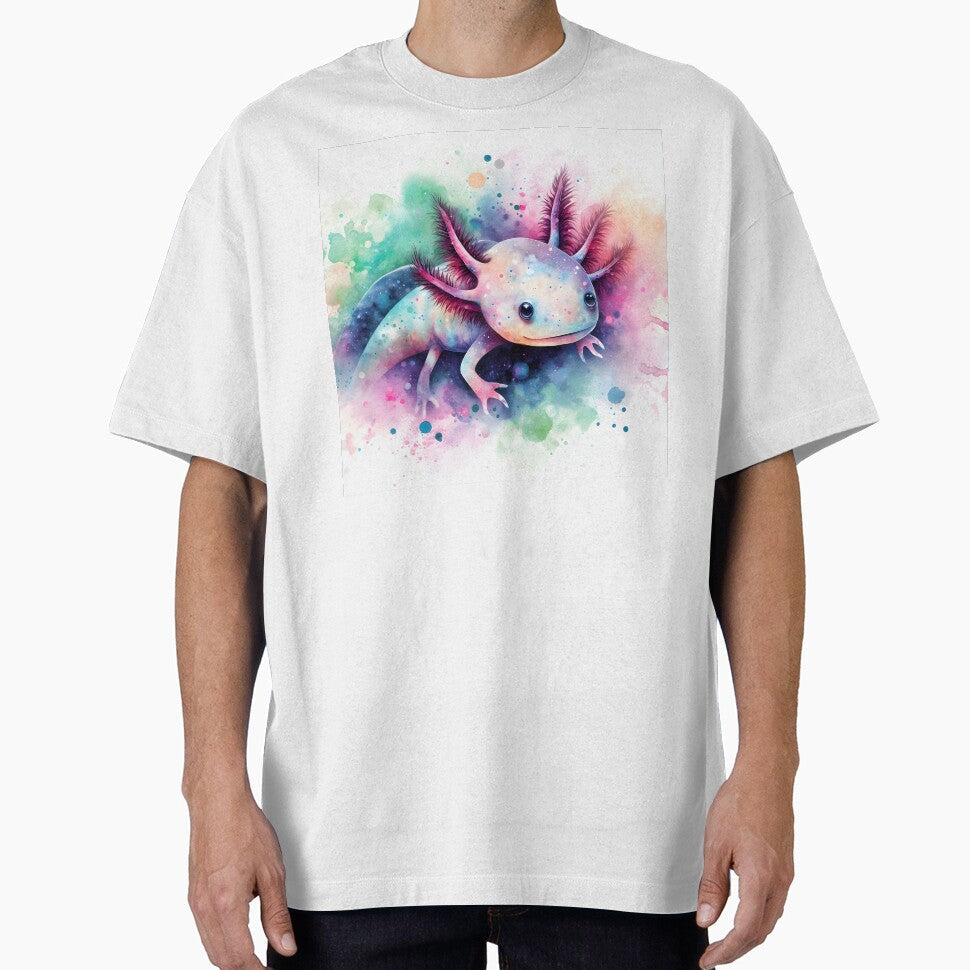 Axolotl Art #10 Lovers by ksgraphics222 - Adult & Kids T-Shirts, Sweatshirts & Hoodies apparel design preview 1