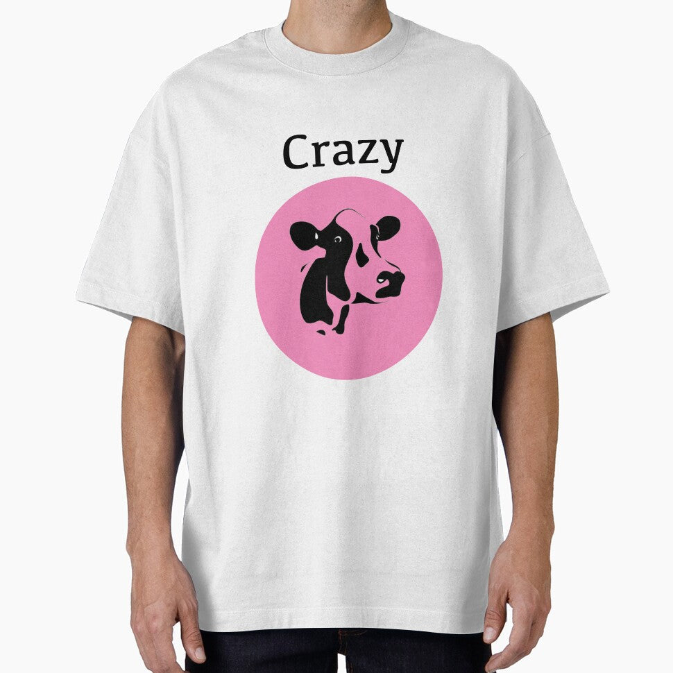 Crazy cow Love cows You are a art by happygiftideas - Adult & Kids T-Shirts, Sweatshirts & Hoodies apparel design preview 1