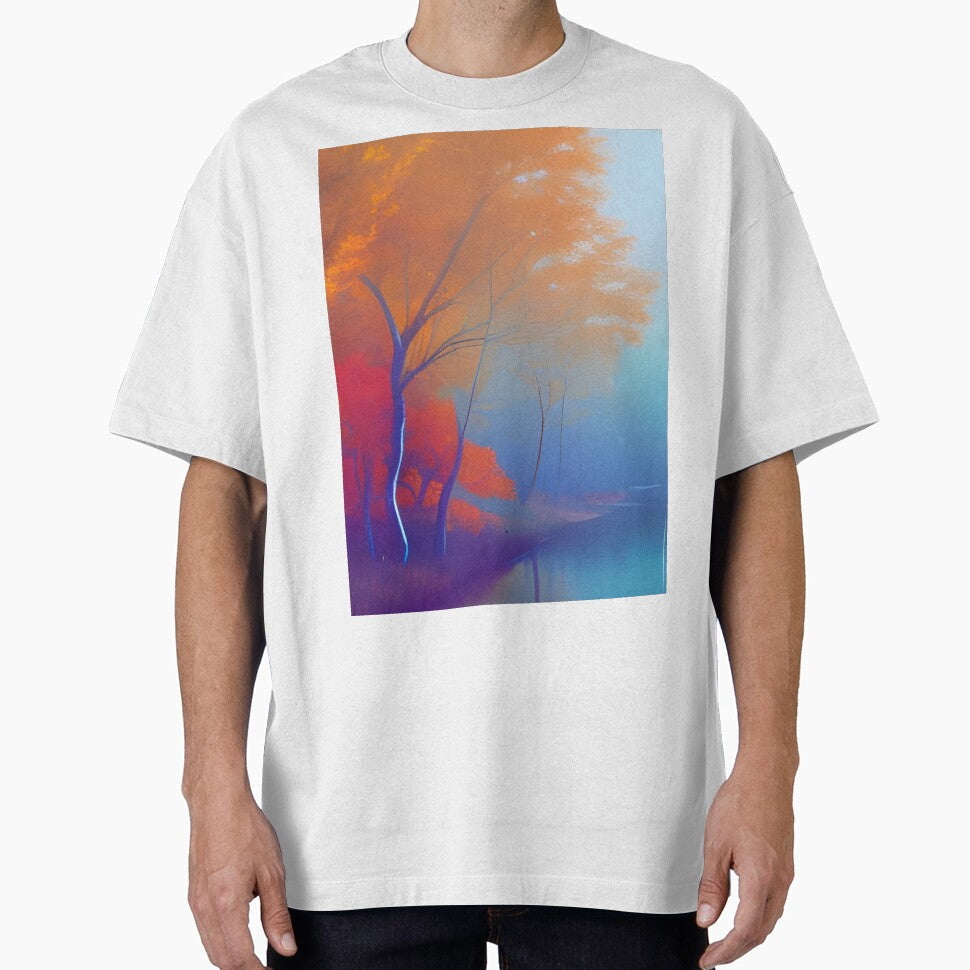 Colorful Forest Dreamscape by brandway - Adult & Kids T-Shirts, Sweatshirts & Hoodies apparel design preview 1