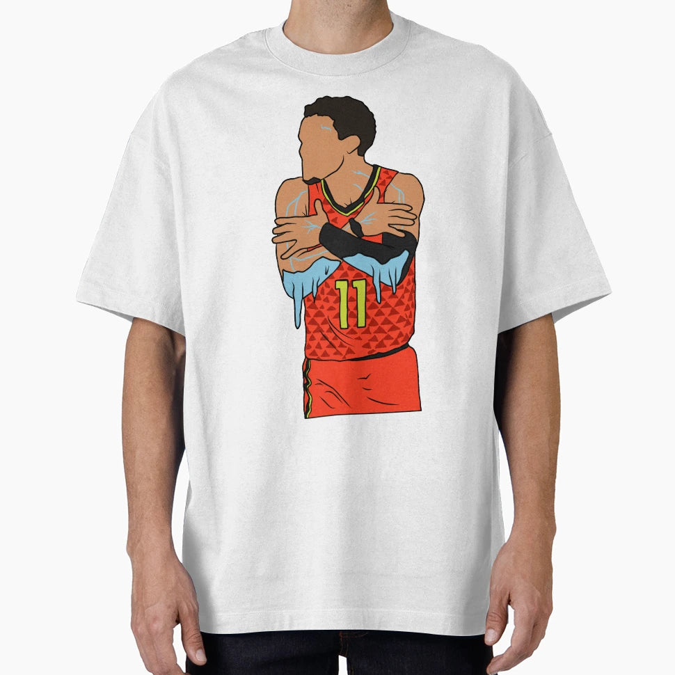 Trae Young Ice T-Shirt - Trendy Graphic Unisex - T-Shirt, Sweatshirt, Hoodie