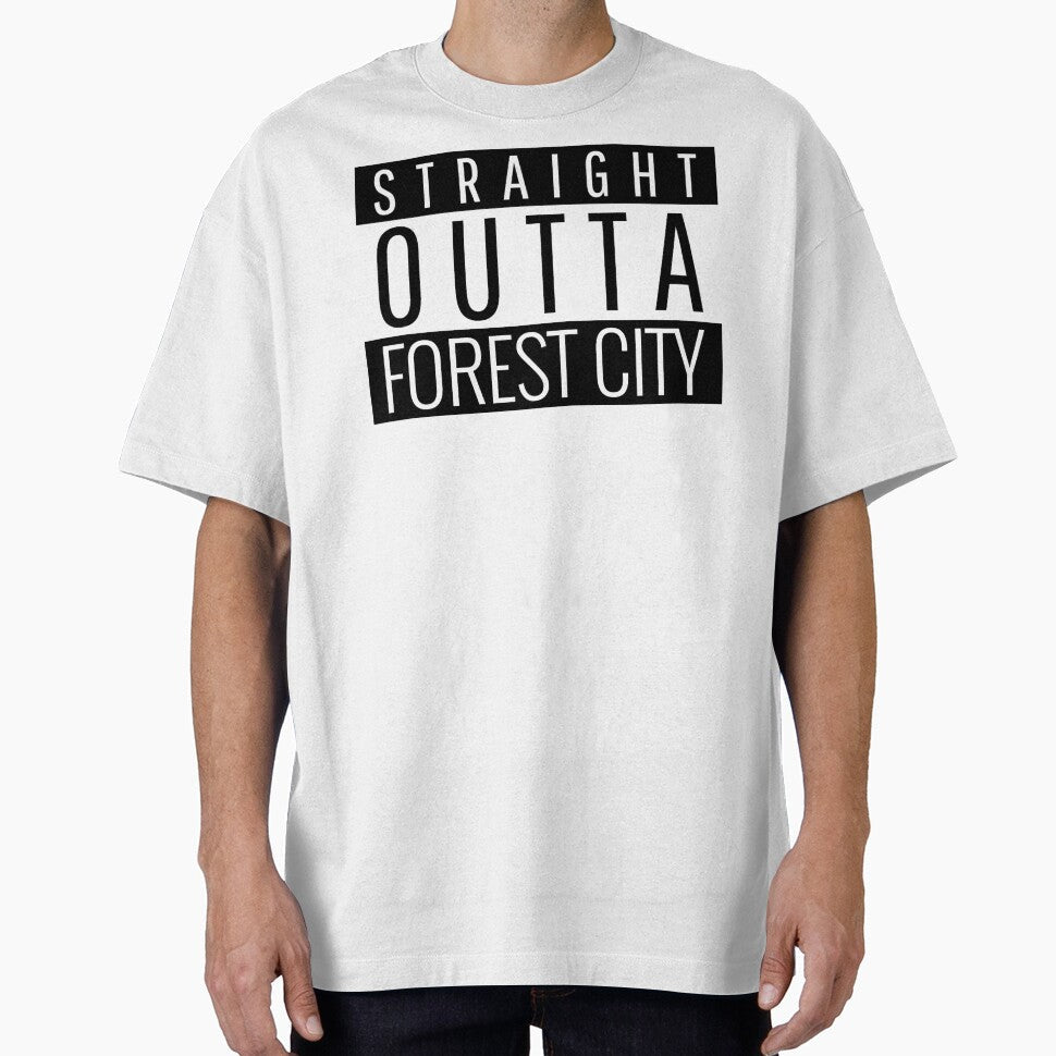Straight Outta Forest City North Carolina NC by - Adult & Kids T-Shirts, Sweatshirts & Hoodies apparel design preview 1